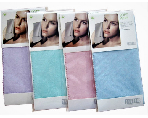 Салфетка для лица Smart (замша), серая